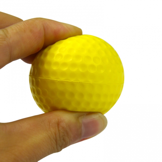 Gule treningsballer - pakke med 12 stk i gruppen Golfhandelen / Golfballer  / Treningsballer hos Golfhandelen Ltd (Softball gule)